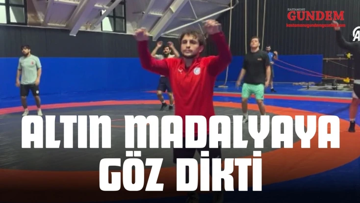 Altın Madalyaya Göz Dikti