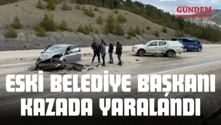 Eski Belediye Başkanı Kazada Yaralandı