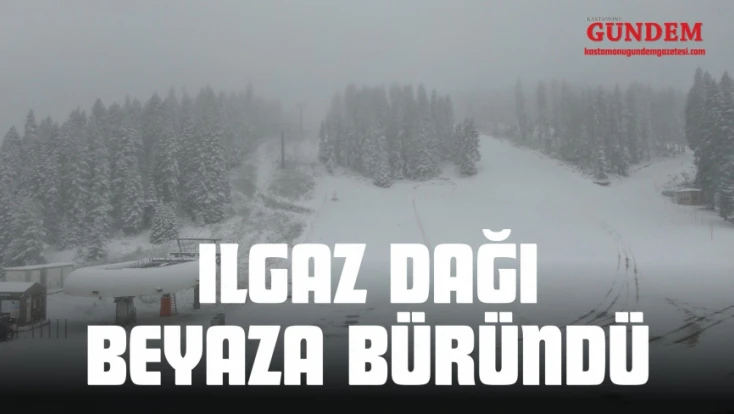 Ilgaz Dağı Beyaza Büründü