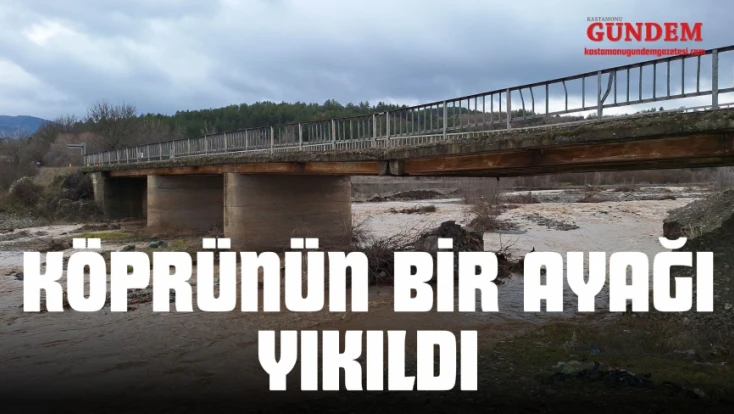 Kastamonu İle Çorum'u Bağlayan Köprü Ulaşıma Kapatıldı