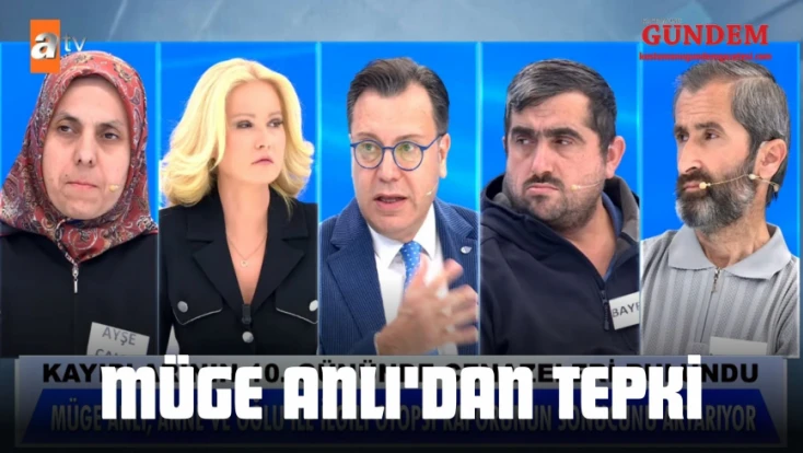 Müge Anlı'dan Tepki