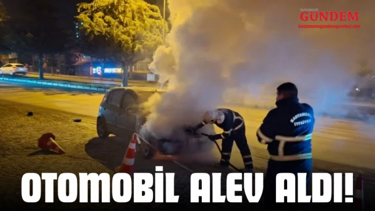 Otomobil Alev Aldı!