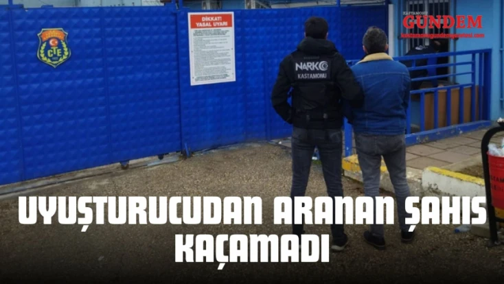 Uyuşturucudan Aranan Şahıs Kaçamadı