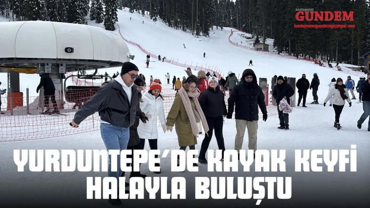 Yurduntepe’de Kayak Keyfi Halayla Buluştu
