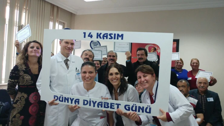 70 diyabet hastası daha mezun oldu