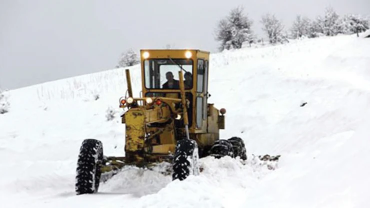 441 köy yolu ulaşıma kapalı