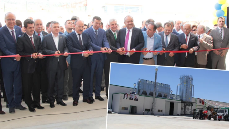 9,9 milyon Avro'luk tesis açıldı