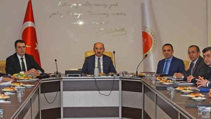 2018 yılı yatırımları değerlendirildi