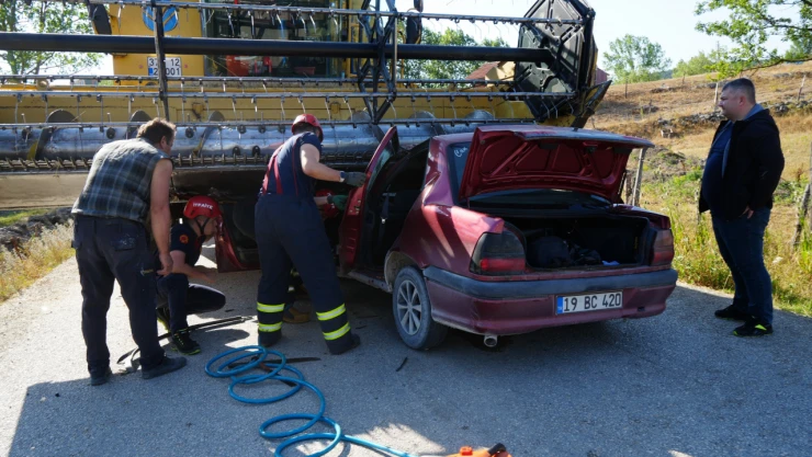 1 Kişinin Öldüğü Kazayla İlgili Biçerdöver Sürücüsü Tutuklandı