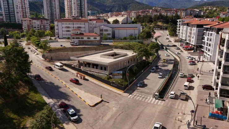 100 Öğrenciye Hizmet Verecek Kreşin Yapımı Sürüyor