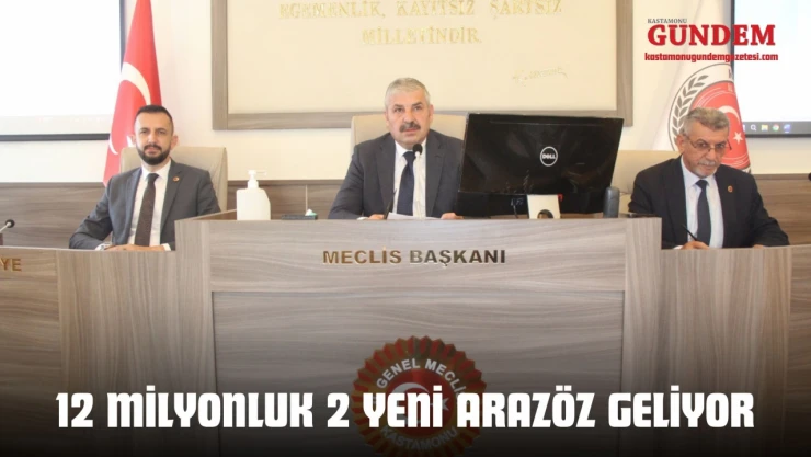 12 Milyonluk 2 Yeni Arazöz Geliyor