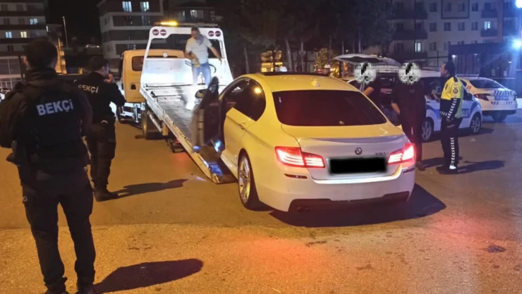 123 Araç ve Sürücüsü Denetlendi