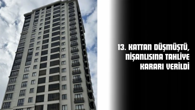 13. Kattan Düşmüştü: Nişanlısına Tahliye Kararı