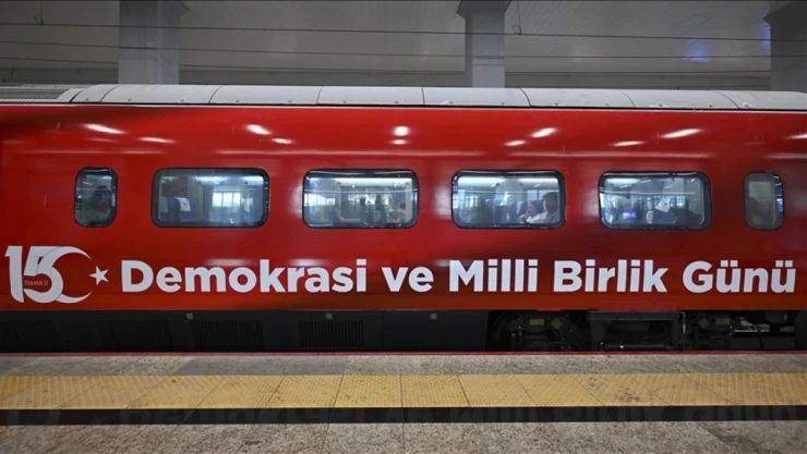 '15 Temmuz Demokrasi ve Milli Birlik Treni' 14 Temmuz'da Raylara İnecek