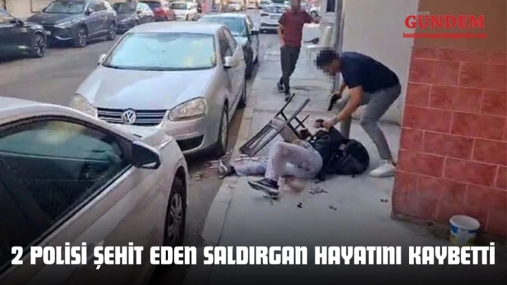 2 Polisi Şehit Eden Saldırgan Hayatını Kaybetti
