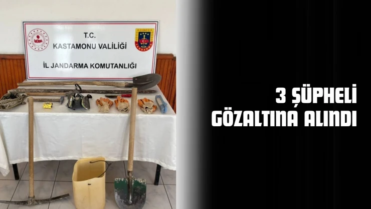 3 Şüpheli Gözaltına Alındı