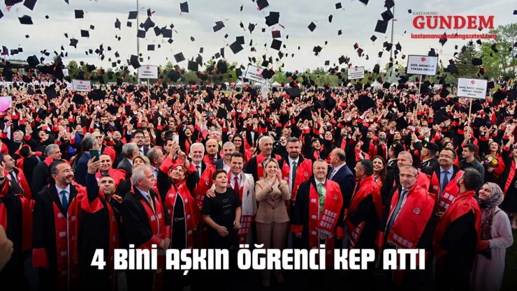 4 Bini Aşkın Öğrenci Kep Attı