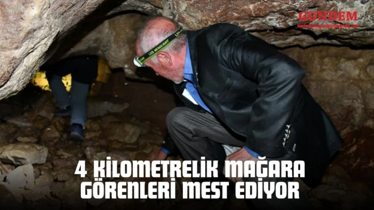 4 Kilometrelik Mağara Görenleri Mest Ediyor