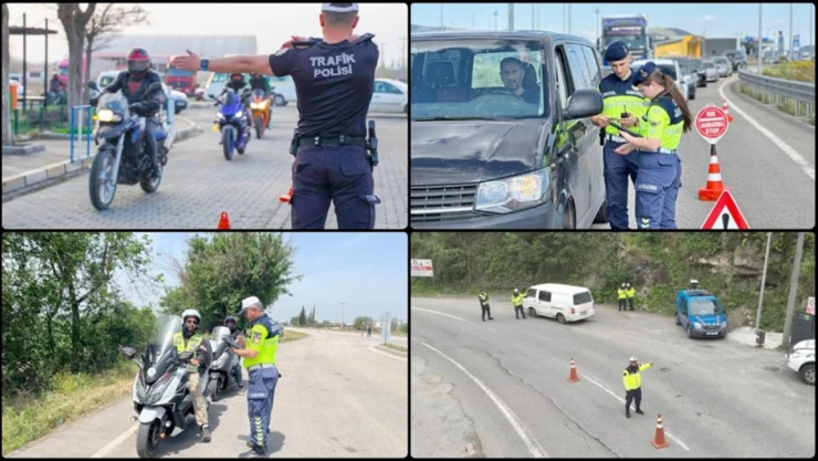 534 Bin 508 Sürücüye İşlem Yapıldı