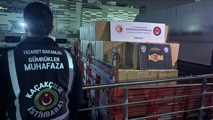 74,8 Milyar Liralık Kaçak Eşya Ele Geçirildi