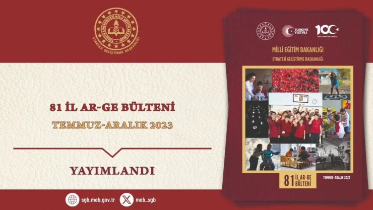 81 İL AR-GE Birimlerinin Faaliyetleri Yayımlandı