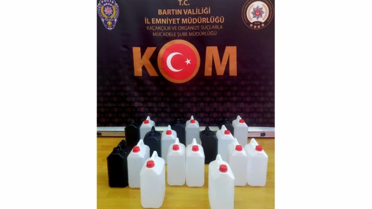 90 Litre Sahte Alkol Yakalandı