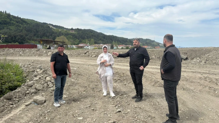 Abana Belediyesi'nden Sahil Hattında İnceleme