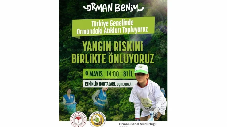 Abana'da Orman Temizliği Etkinliği Düzenleniyor