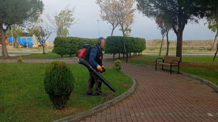 Abana'da Parklar Yenileniyor