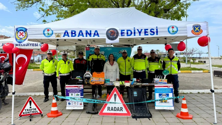 Abana'da Trafik Haftası Etkinliği