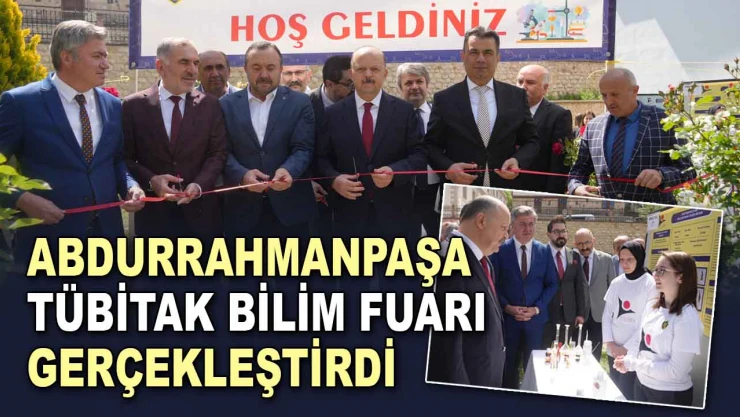 Abdurrahmanpaşa TÜBİTAK Bilim Fuarı Gerçekleştirdi