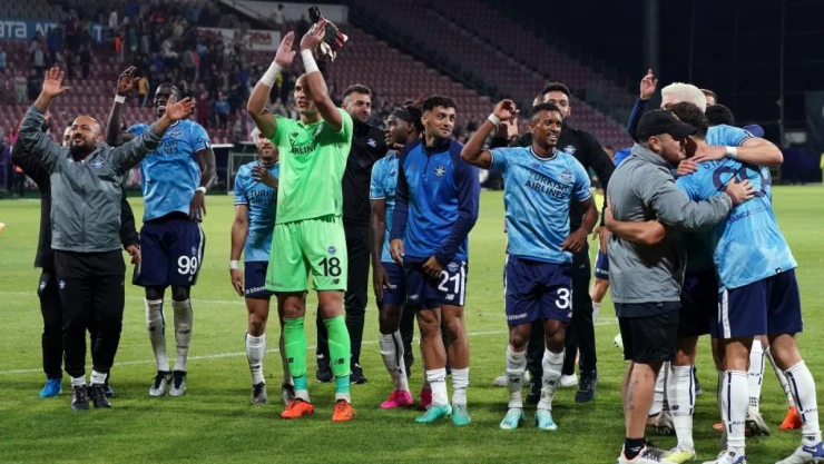 Adana Demirspor, Avrupa'dan beraberlikle döndü