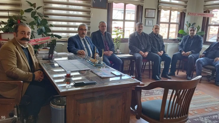 Aday Adaylarından Muhtarlara Ziyaret