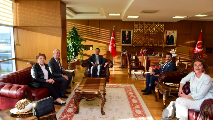 ADD'den Rektör Topal'a Ziyaret