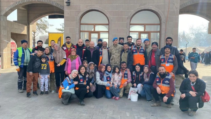 AFAD gönüllüleri geri dönüyor