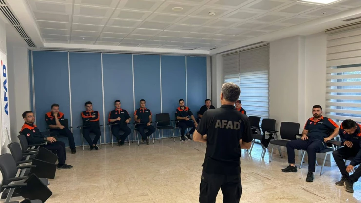 AFAD'ta Personele Eğitim Verildi