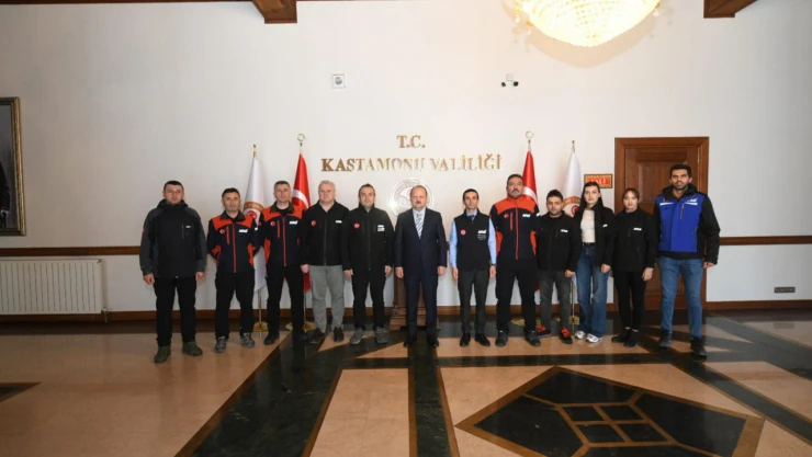 AFAD'tan Vali Dallı'ya Ziyaret