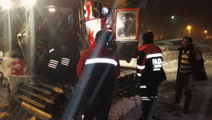 AFAD ve UMKE hayat kurtarıyor