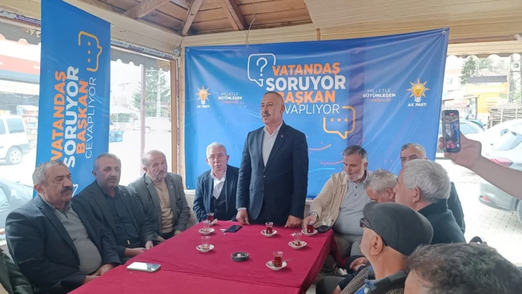 Ağlı Belediye Başkanı Bülent Ergin, Vatandaşlarla Bir Araya Geldi