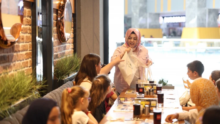 Ağlı'dan Gelen Çocuklar Gönlünce Eğlendi