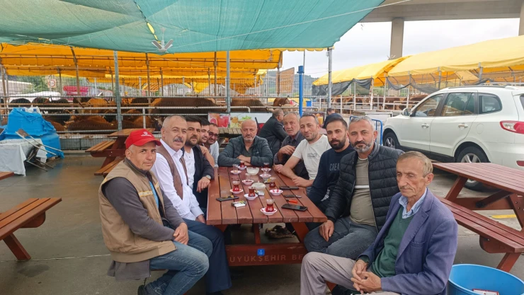 Ağlılı Vatandaşları Ziyaret Ettiler