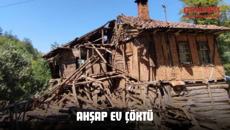 Ahşap Ev Çöktü, Hayvanlar Son Anda Kurtarıldı