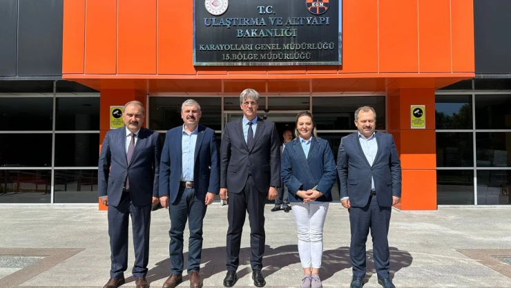 AK Parti'den, Alparslan Eşlik'e ziyaret