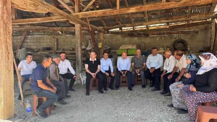 AK Parti'den Geçmiş Olsun Ziyareti