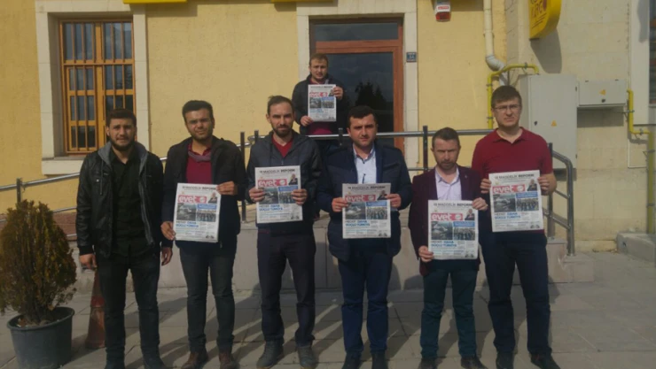 AK Parti Gençlik Kolları'ndan, Kılıçdaroğlu'na 'Evet' Gazetesi