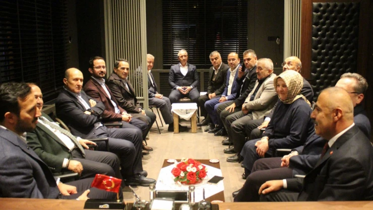 AK Parti Heyetinden Ağlı Belediyesi'ne Ziyaret