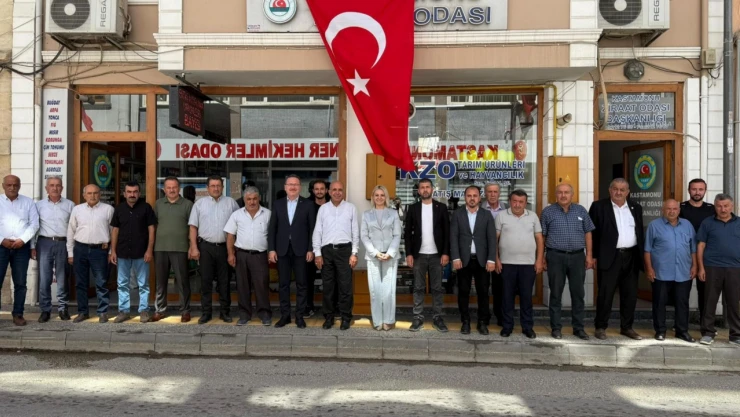 AK Parti Heyetinden Kastamonu Ziraat Odası'na Ziyaret