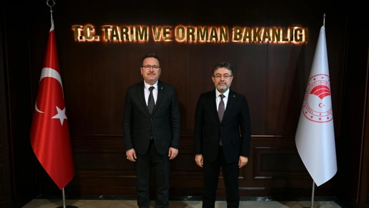 AK Parti İl Başkanı Sevgilioğlu'ndan Tarım ve Orman Bakanı Yumaklı'ya Ziyaret
