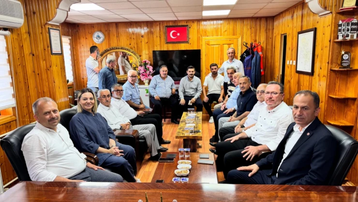 AK Parti Kastamonu Heyetinden Pınarbaşı Belediyesi'ne Ziyaret