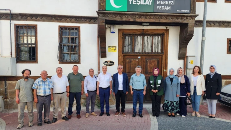 Kızılabdullah'tan YEDAM'a Destek Ziyareti